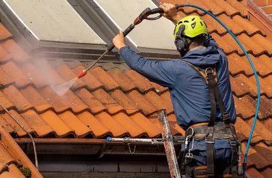 Démoussage et hydrofuge de toiture à Guise
